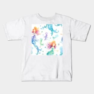 Mermaids Pattern 10 Kids T-Shirt